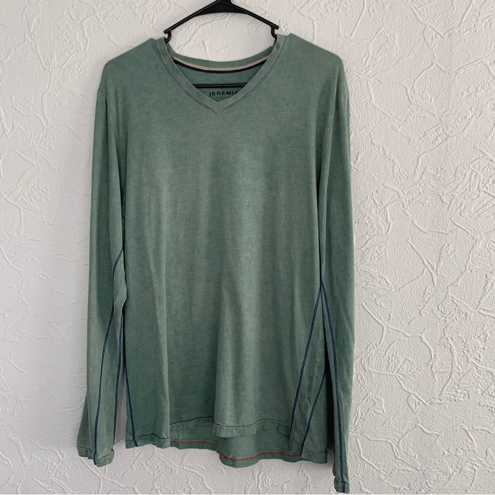 MENS JEREMIAH AMERICAN LEGACY LONGSLEEVE SHIRT SIZE LARGE NICE